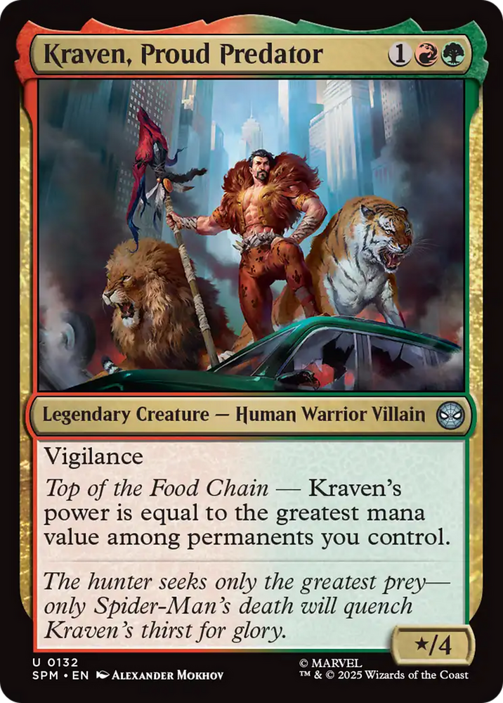 Kraven, Proud Predator [Marvel's Spider-Man]