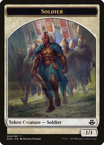 Soldier Token [Duel Decks: Elspeth vs. Kiora]