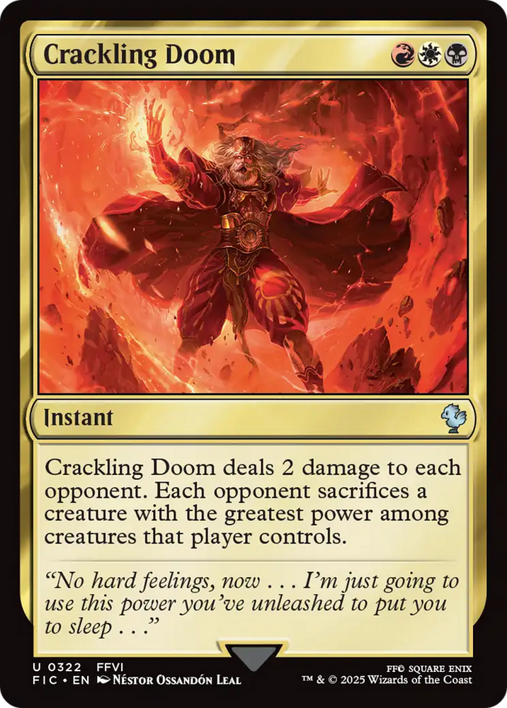 Crackling Doom [FINAL FANTASY Commander]