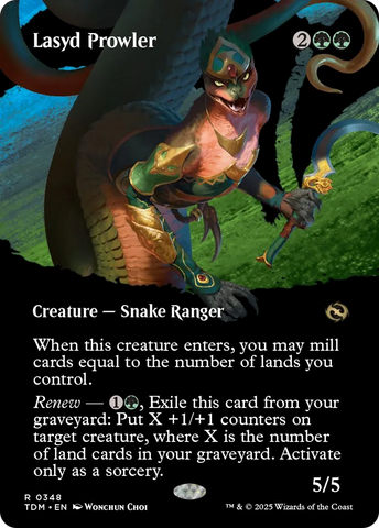 Lasyd Prowler (Borderless) [Tarkir: Dragonstorm]
