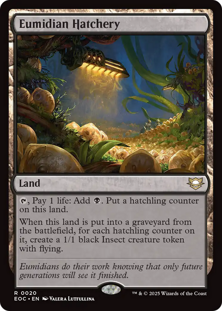 Eumidian Hatchery [Edge of Eternities Commander]