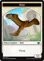 Bird (003) // Squirrel (015) Double-Sided Token [Modern Horizons Tokens]