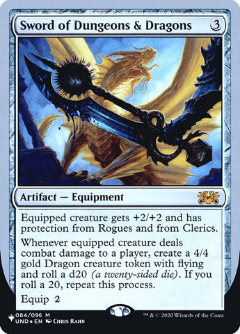 Sword of Dungeons & Dragons (Unfinity Foil Edition) [The List]