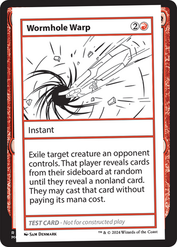 Wormhole Warp [Mystery Booster 2 Playtest Cards]