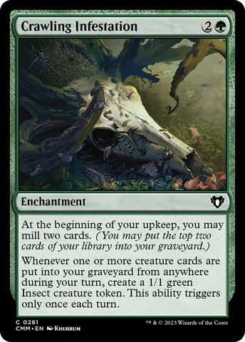 Crawling Infestation [Commander Masters]