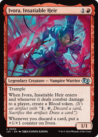 Ivora, Insatiable Heir (Anime) [Foundations Jumpstart]