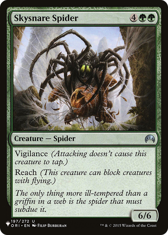 Skysnare Spider [The List]