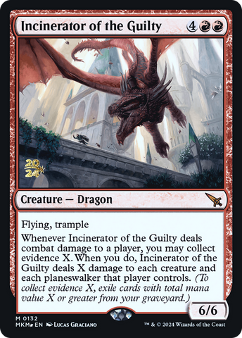 Incinerator of the Guilty [Murders at Karlov Manor Prerelease Promos]