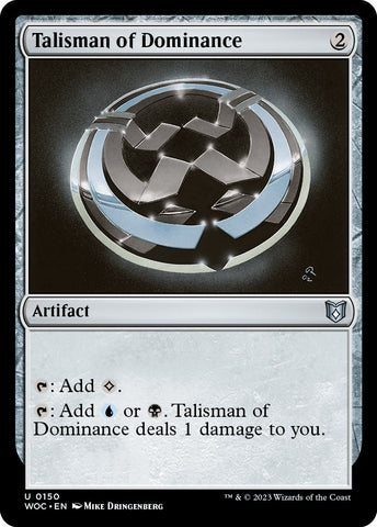 Talisman of Dominance [Wilds of Eldraine Commander]