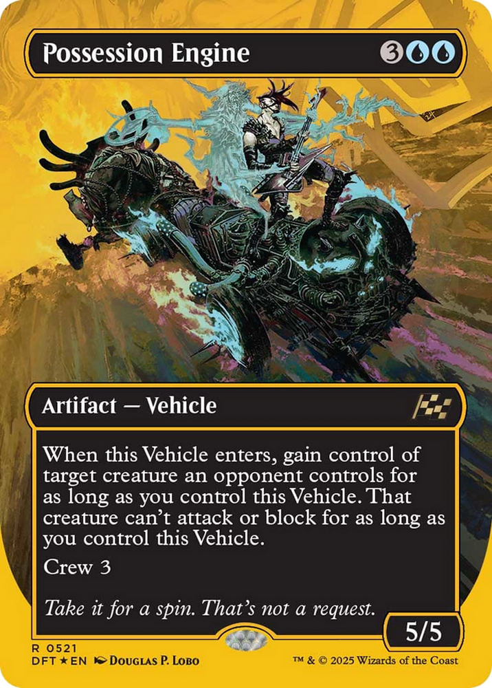 Possession Engine (Borderless) (First-Place Foil) [Aetherdrift]