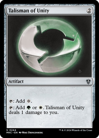 Talisman of Unity [Murders at Karlov Manor Commander]