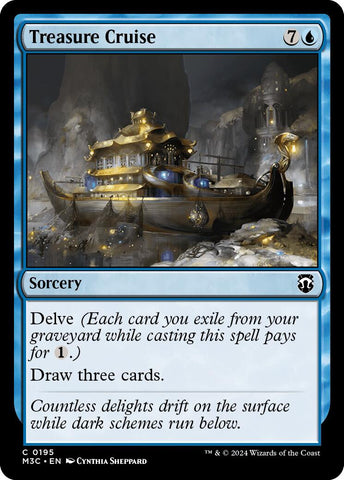 Treasure Cruise [Modern Horizons 3 Commander]