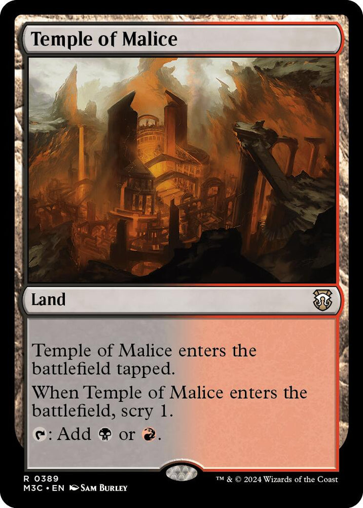 Temple of Malice [Modern Horizons 3 Commander]