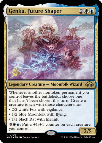 Genku, Future Shaper [Modern Horizons 3 Prerelease Promos]