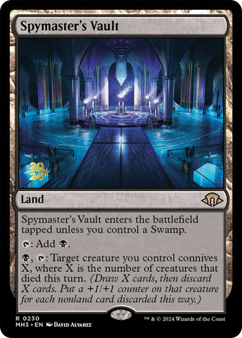 Spymaster's Vault [Modern Horizons 3 Prerelease Promos]