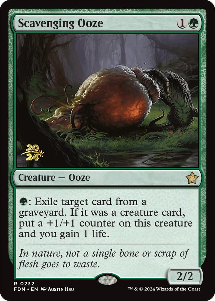 Scavenging Ooze [Foundations Prerelease Promos]