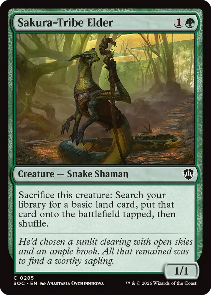 Sakura-Tribe Elder [Secrets of Strixhaven Commander]