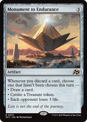 Monument to Endurance (Promo Pack) [Aetherdrift Promos]