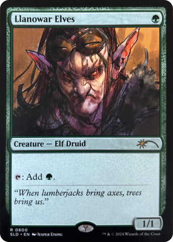 Llanowar Elves (0800) [Secret Lair Drop Series]