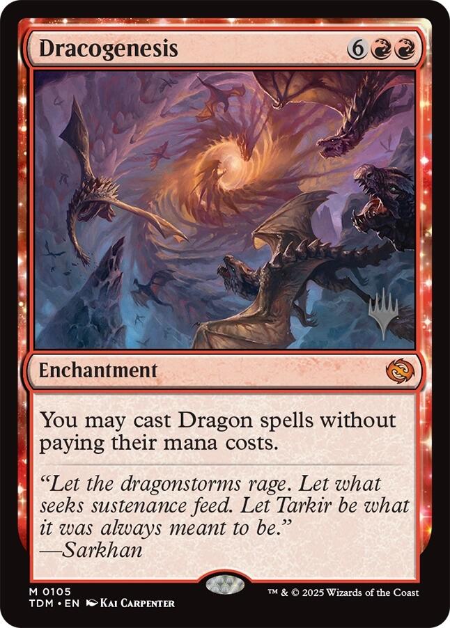 Dracogenesis (Promo Pack) [Tarkir: Dragonstorm Promos]