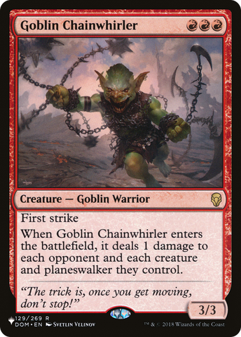 Goblin Chainwhirler [The List]