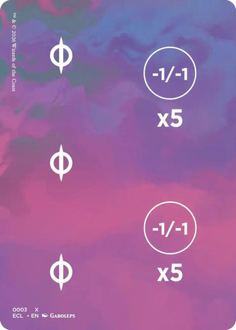 Punch Card Token [Lorwyn Eclipsed Tokens]