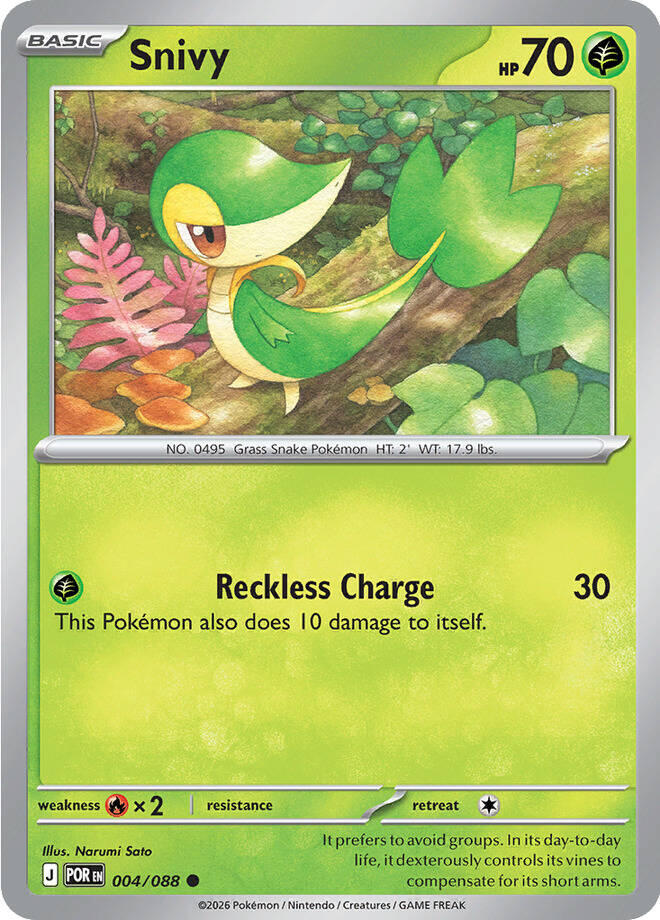 Snivy (004/088) [Mega Evolution: Perfect Order]