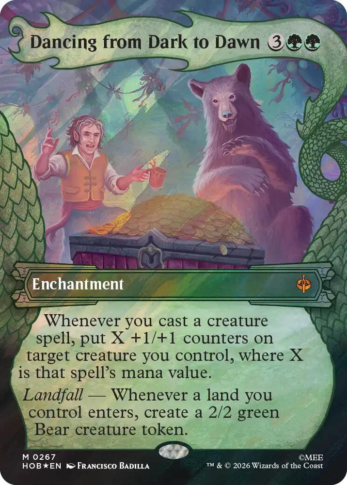 Dancing from Dark to Dawn (Showcase) (Surge Foil) [The Hobbit]