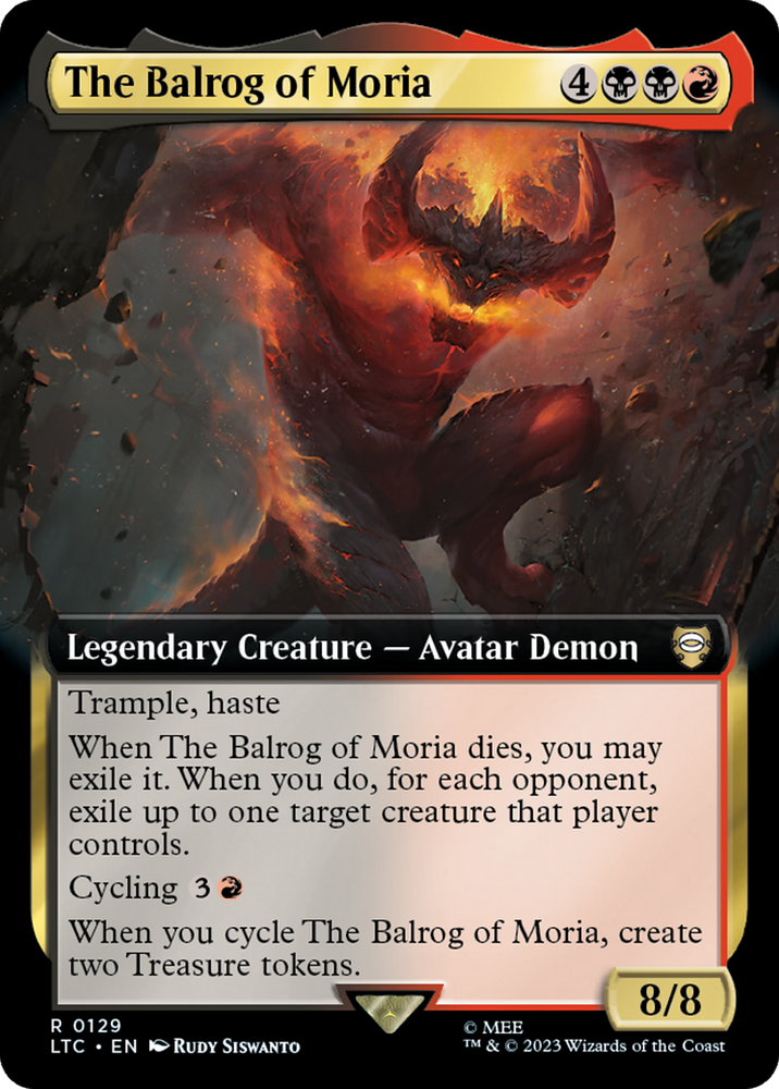 The Balrog of Moria (Extended Art) [The Lord of the Rings: Tales of Middle-Earth Commander]