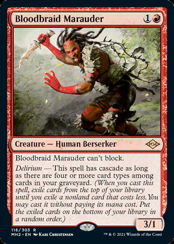 Bloodbraid Marauder [Modern Horizons 2]