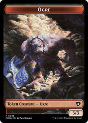 City's Blessing // Ogre Double-Sided Token [Commander Masters Tokens]