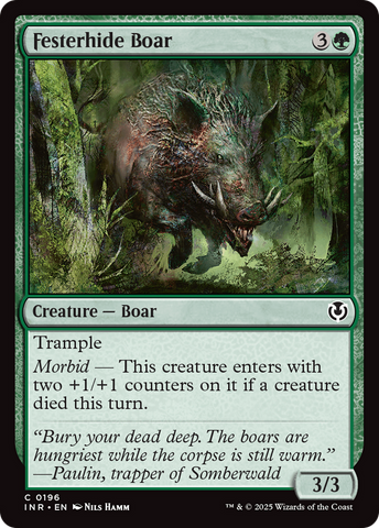 Festerhide Boar [Innistrad Remastered]