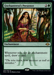 Enchantress's Presence (Foil Etched) [Modern Horizons]