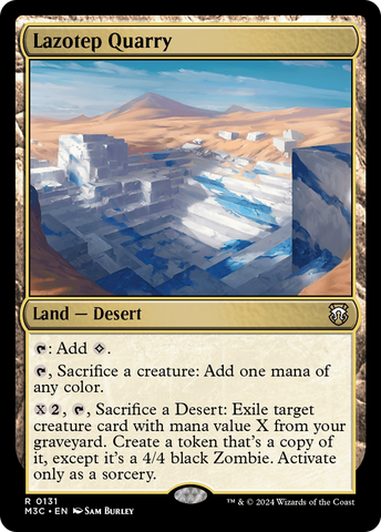 Lazotep Quarry (Extended Art) [Modern Horizons 3 Commander]