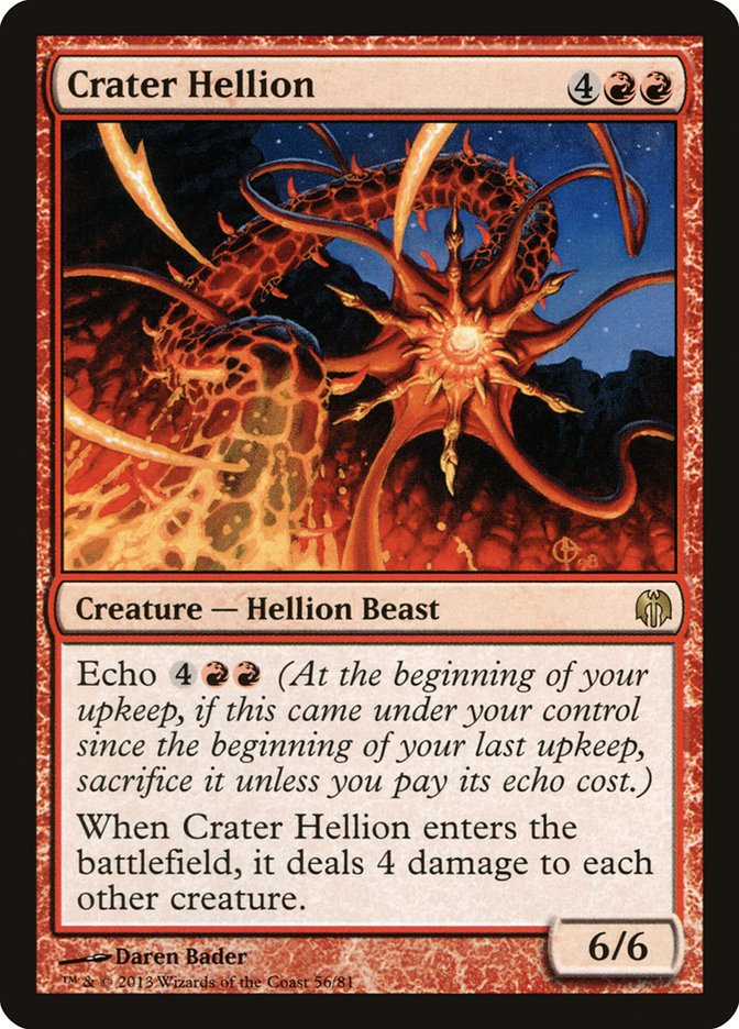 Crater Hellion [Duel Decks: Heroes vs. Monsters]