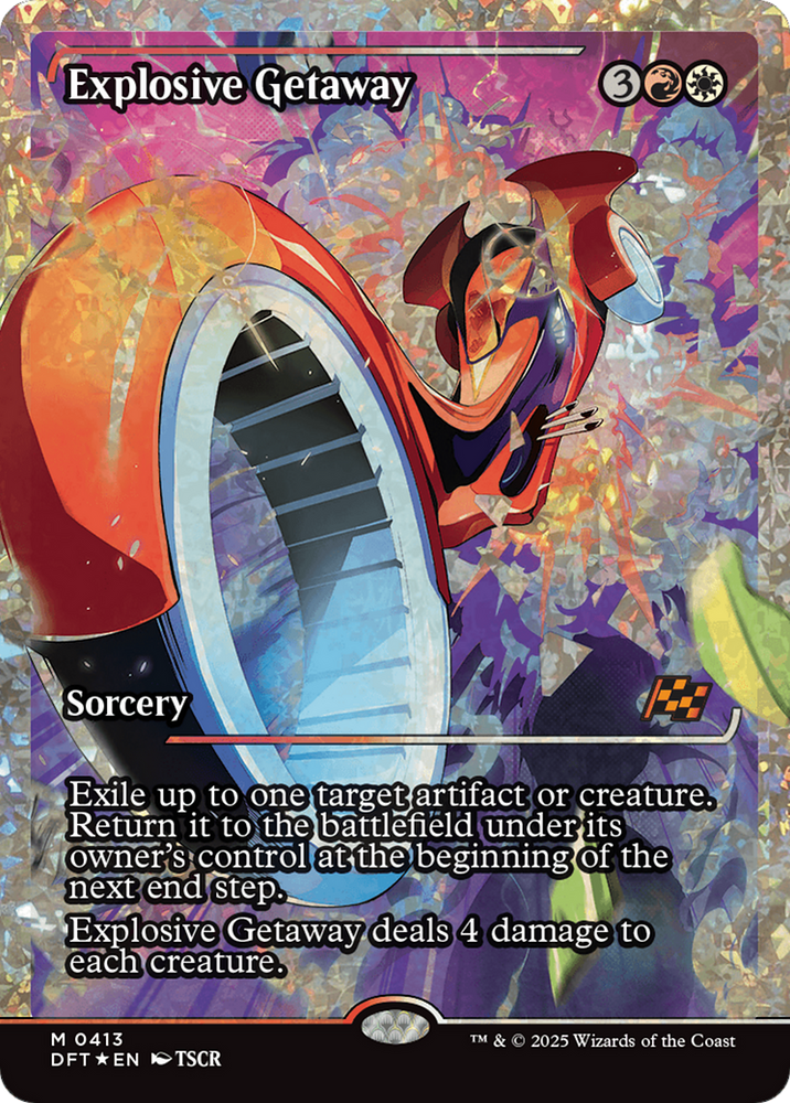 Explosive Getaway [Aetherdrift Promos]