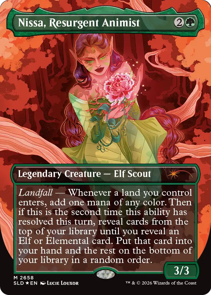 Nissa, Resurgent Animist [Secret Lair Drop Series]