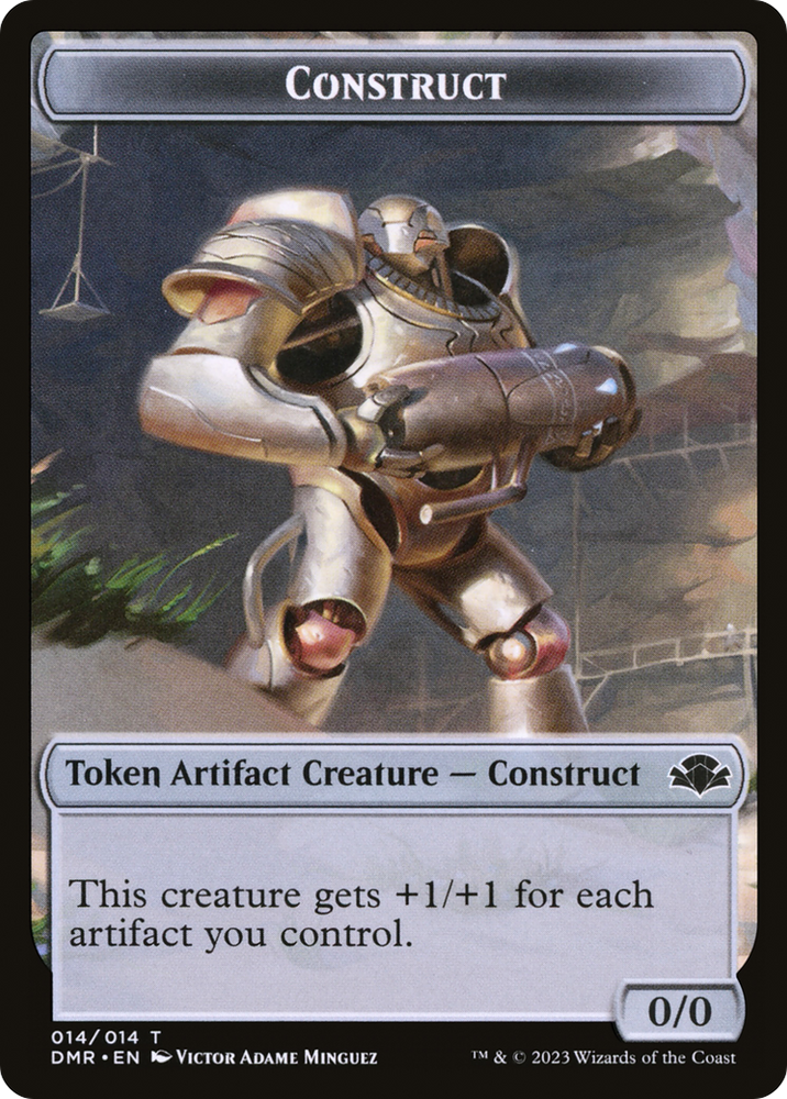 Construct Token [Dominaria Remastered Tokens]