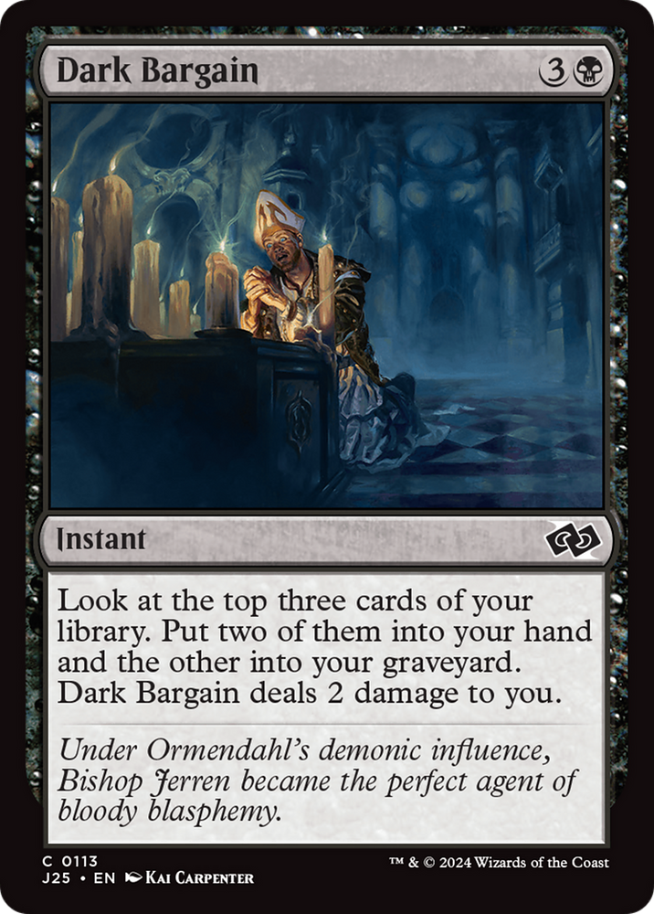 Dark Bargain [Foundations Jumpstart]