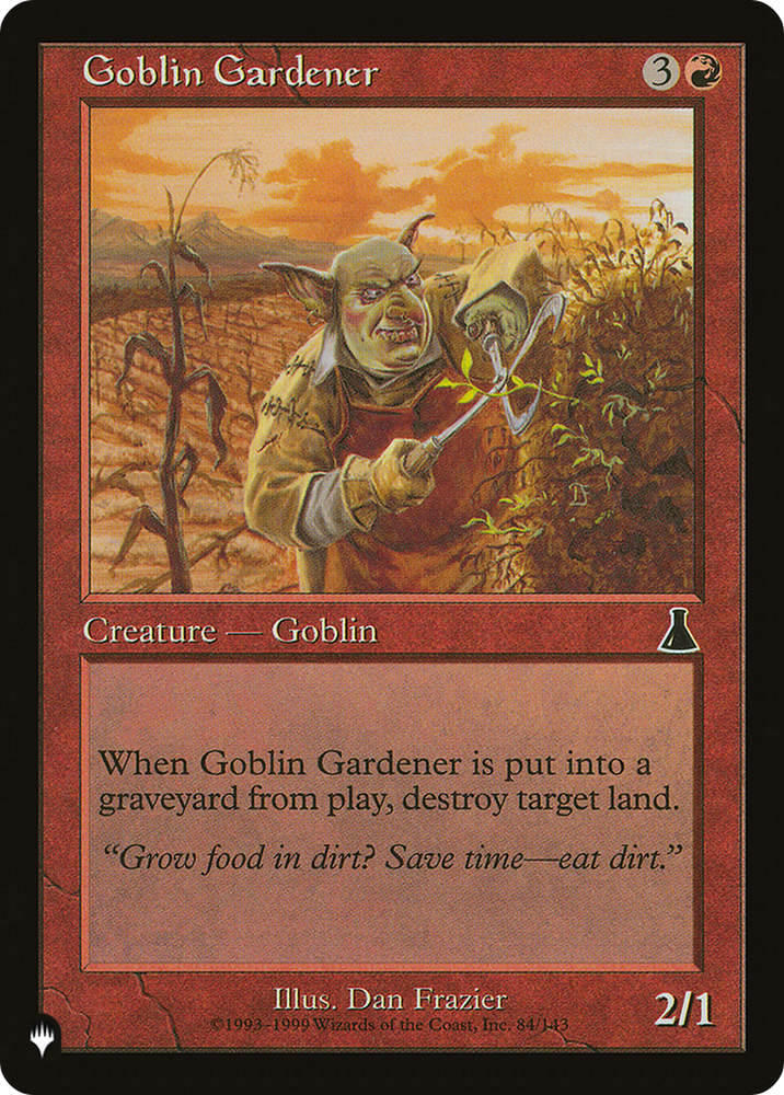 Goblin Gardener [The List]