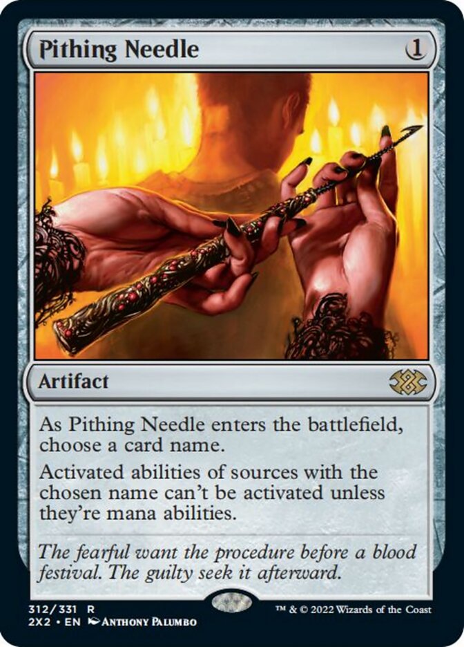 Pithing Needle [Double Masters 2022]