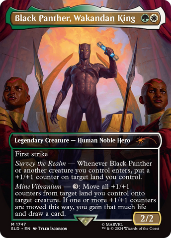 Black Panther, Wakandan King [Secret Lair Drop Series]