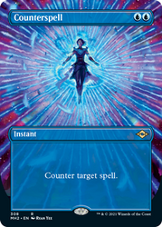 Counterspell (Borderless Alternate Art) [Modern Horizons 2]