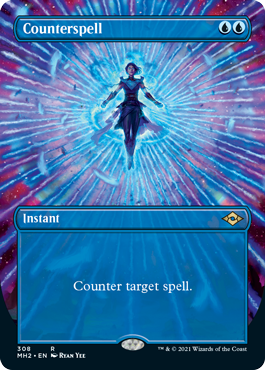 Counterspell (Borderless Alternate Art) [Modern Horizons 2]