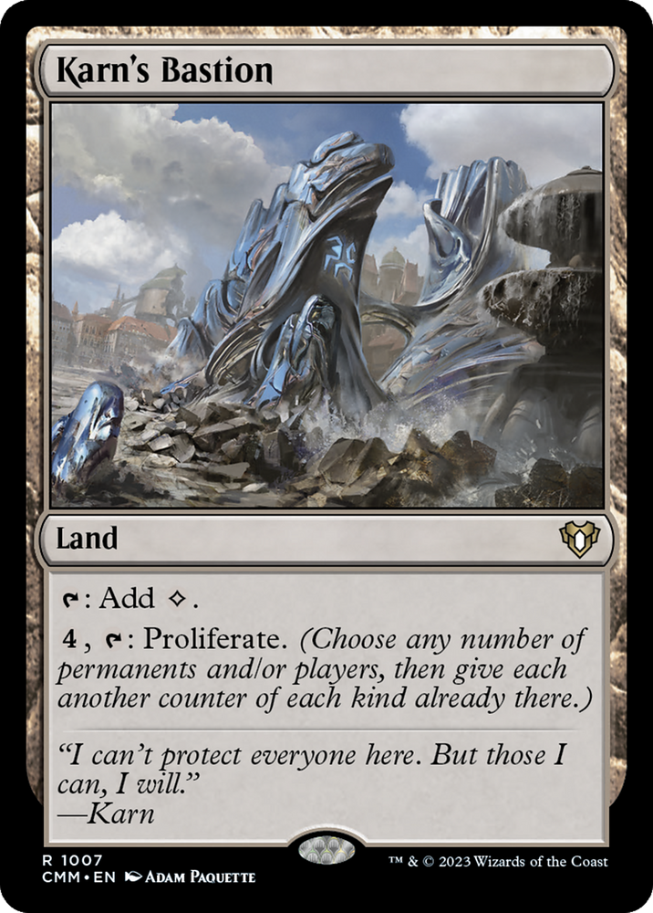 Karn's Bastion [Commander Masters]