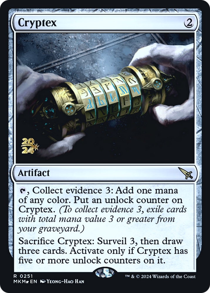 Cryptex [Murders at Karlov Manor Prerelease Promos]