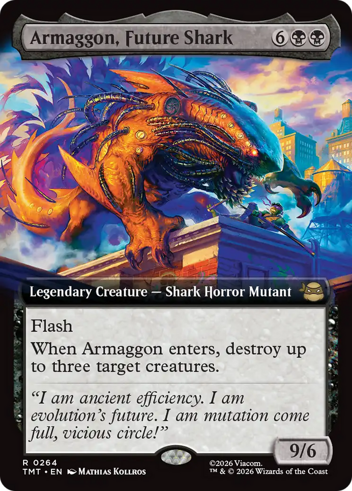 Armaggon, Future Shark (Extended Art) [Teenage Mutant Ninja Turtles]
