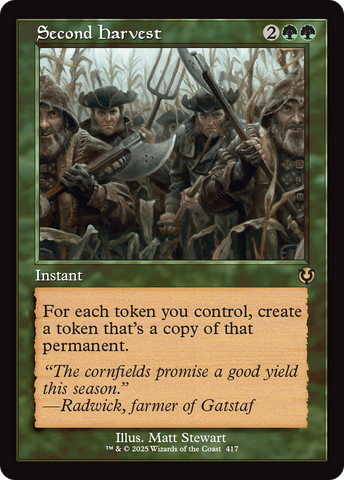 Second Harvest (Retro Frame) [Innistrad Remastered]