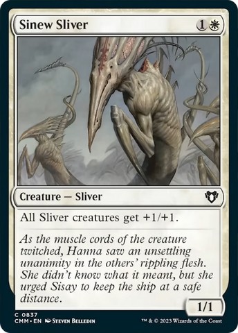 Sinew Sliver [Commander Masters]