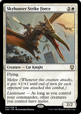 Skyhunter Strike Force [Phyrexia: All Will Be One Commander]